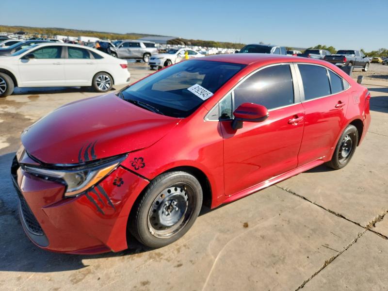 TOYOTA COROLLA LE 2021 with VIN 5YFEPMAEXMP181333 - Photo from auction