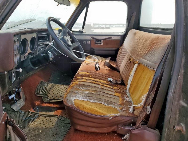 Photo 7 from auction – 1985 GMC C1500 with VIN 1GTEC14H2FS525545