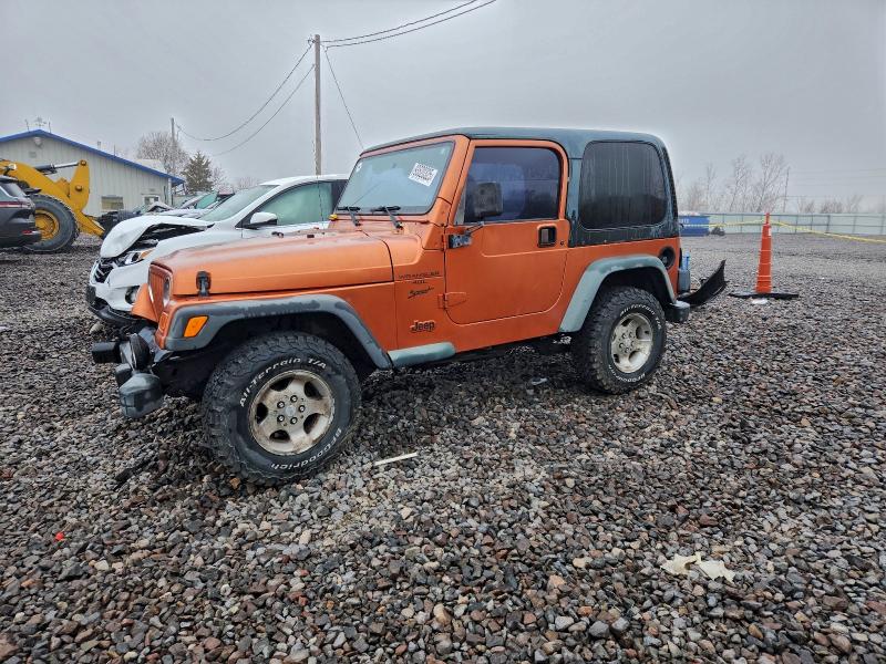 JEEP WRANGLER / 2000 with VIN 1J4FA49S3YP793570 - Photo from auction