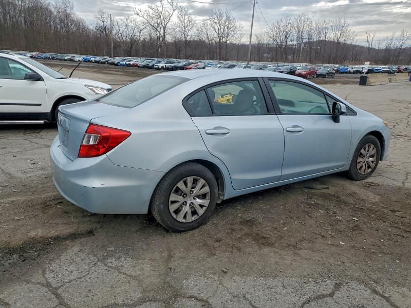 Photo 3 from auction – 2012 HONDA CIVIC LX with VIN 19XFB2F51CE029344