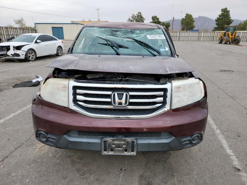 Photo 5 from auction – 2014 HONDA PILOT LX with VIN 5FNYF4H27EB050854