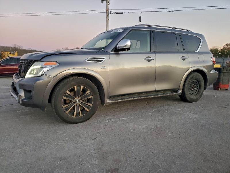 NISSAN ARMADA PLA 2017 with VIN JN8AY2NE7H9701918 - Photo from auction