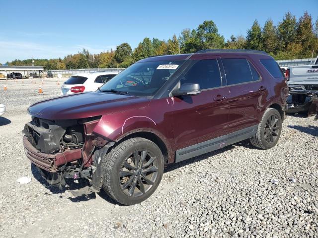 FORD EXPLORER X 2018 with VIN 1FM5K7D81JGA23686 - Photo from auction