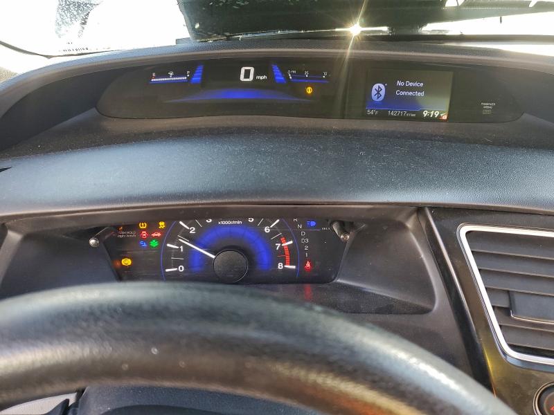 Photo 9 from auction – 2013 HONDA CIVIC LX with VIN 19XFB2F52DE228310
