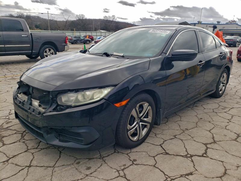 HONDA CIVIC LX 2016 with VIN 19XFC2F56GE061645 - Photo from auction