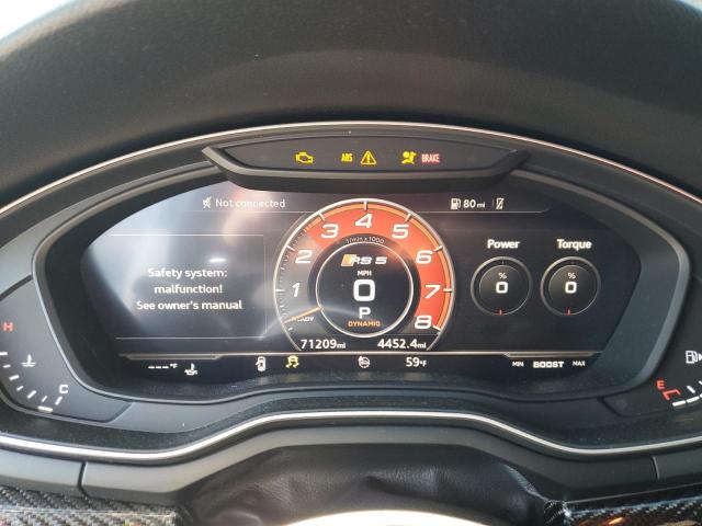 Photo 9 from auction – 2018 AUDI RS5 with VIN WUAPWAF58JA902660