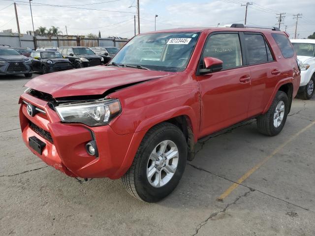 TOYOTA 4RUNNER SR 2021 with VIN JTEEU5JR1M5238688 - Photo from auction