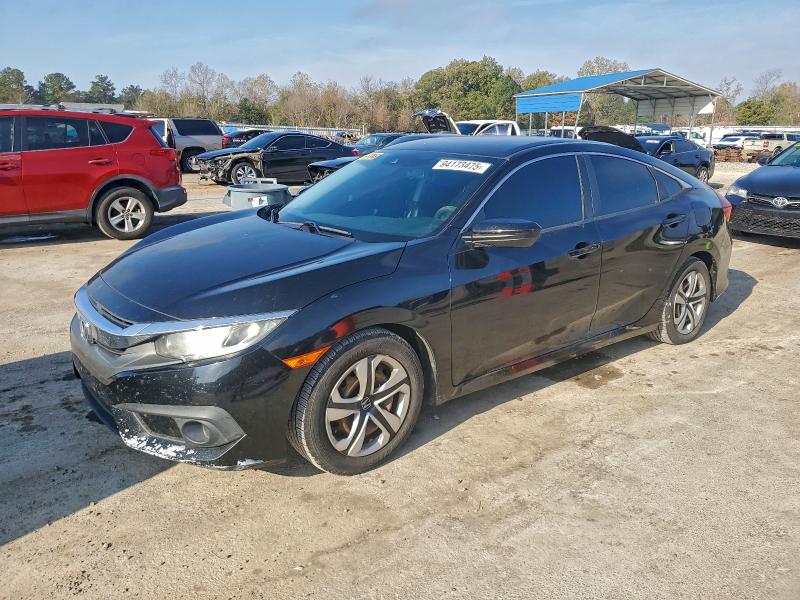 HONDA CIVIC LX 2016 مع رقم تعريف المركبة 2HGFC2F61GH534804 - صورة من المزاد