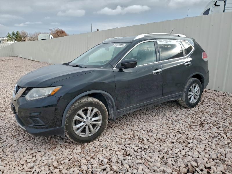 NISSAN ROGUE S 2016 with VIN KNMAT2MVXGP595678 - Photo from auction