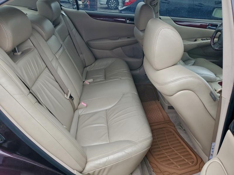 Photo 10 from auction – 2004 LEXUS ES 330 with VIN JTHBA30G245010198