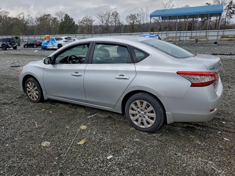 Photo 2 from auction – 2015 NISSAN SENTRA S with VIN 3N1AB7AP1FY372841