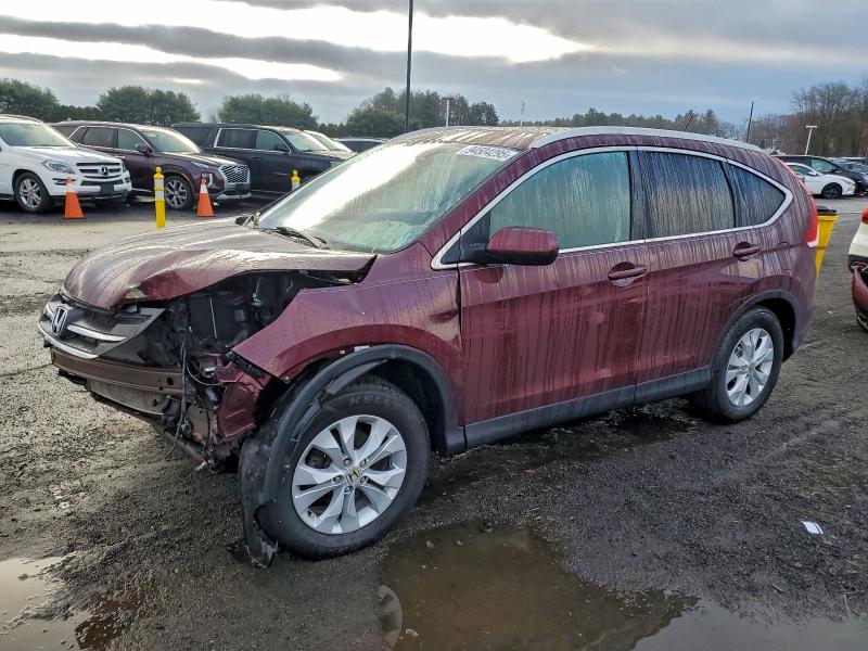 HONDA CR-V EXL 2014 with VIN 5J6RM4H72EL016043 - Photo from auction