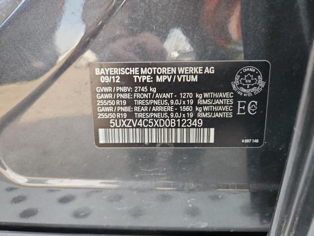 Photo 14 from auction – 2013 BMW X5 XDRIVE3 with VIN 5UXZV4C5XD0B12349