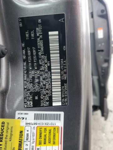 Photo 14 from auction – 2017 TOYOTA SIENNA MINI PASS VAN with VIN 5TDYZ3DC3HS870946