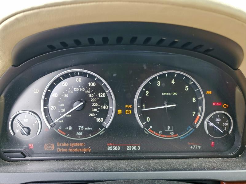 Photo 9 from auction – 2012 BMW 750 LI with VIN WBAKB8C5XCC964825