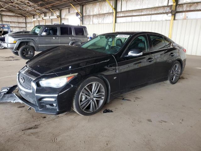 Photo 1 from auction – 2014 INFINITI Q50 BASE with VIN JN1BV7AP4EM674962
