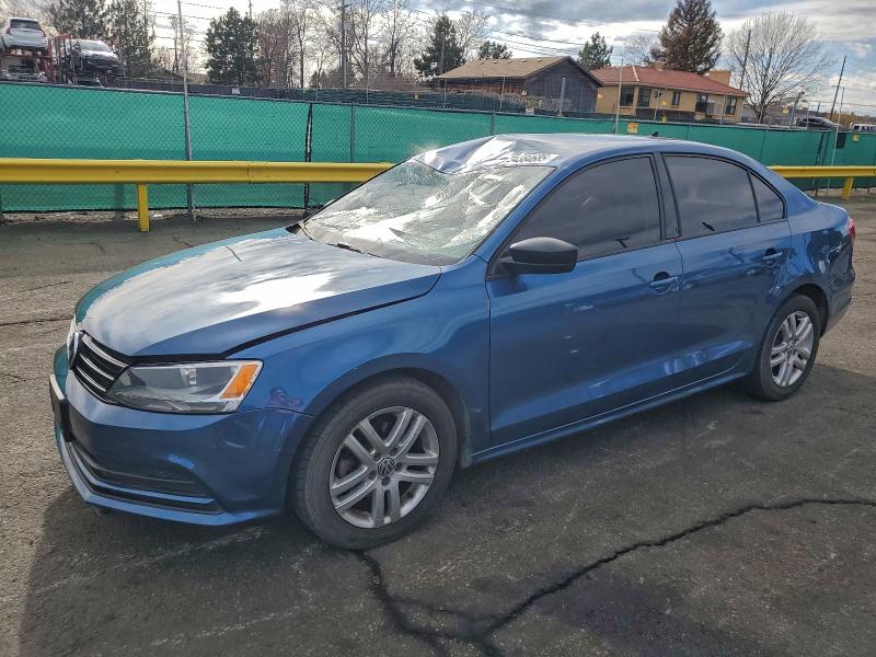 VOLKSWAGEN JETTA BASE 2015 with VIN 3VW2K7AJ1FM251583 - Photo from auction