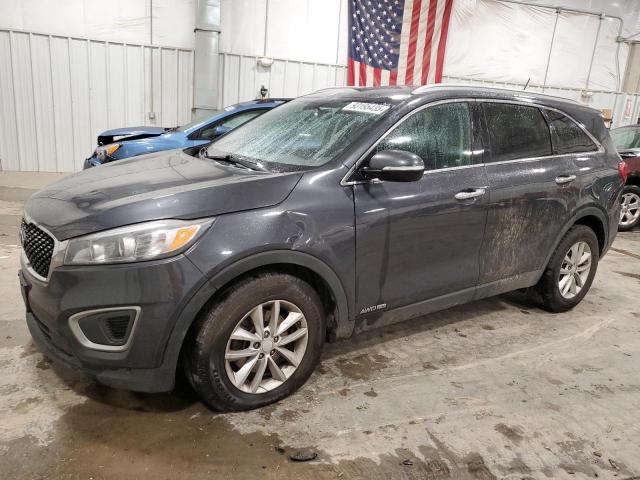 KIA SORENTO LX 2018 with VIN 5XYPGDA55JG408615 - Photo from auction