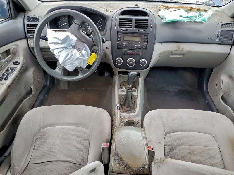 Photo 8 from auction – 2009 KIA SPECTRA EX with VIN KNAFE221495615113