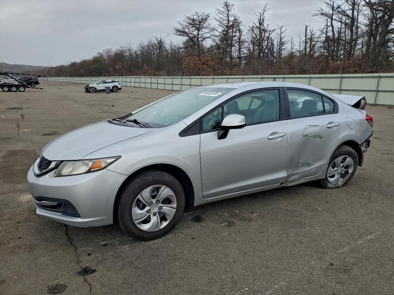 HONDA CIVIC LX 2013 with VIN 19XFB2F51DE294458 - Photo from auction