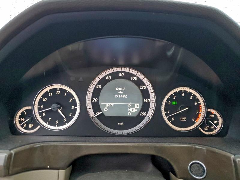 Photo 9 from auction – 2010 MERCEDES-BENZ E 550 with VIN WDDHF7CB0AA085432