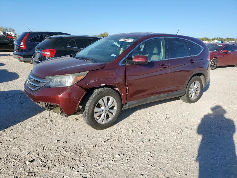 HONDA CR-V EX 2014 with VIN 5J6RM3H53EL044569 - Photo from auction