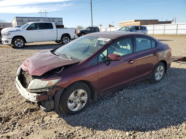 HONDA CIVIC LX 2014 with VIN 19XFB2F59EE082456 - Photo from auction