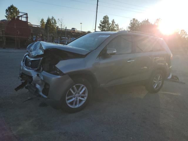 KIA SORENTO LX 2015 with VIN 5XYKTDA73FG657607 - Photo from auction
