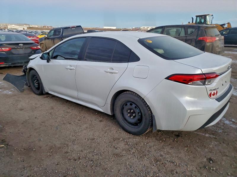 Photo 2 from auction – 2022 TOYOTA COROLLA with VIN JTDBBMBE2NJ038477