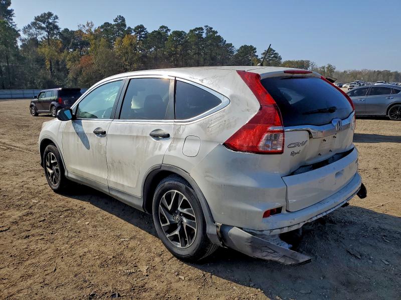Photo 2 from auction – 2016 HONDA CR-V SE with VIN 5J6RM3H41GL032012