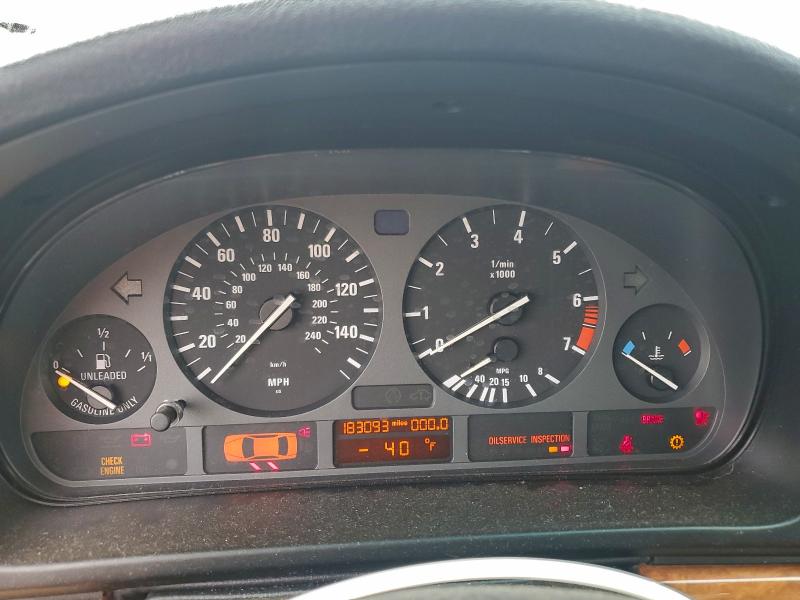 Photo 9 from auction – 1997 BMW 528 I AUTO with VIN WBADD6320VBW10771