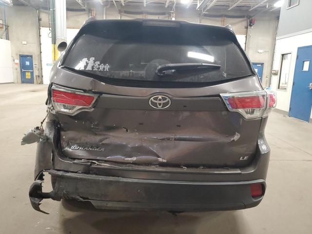 Photo 6 from auction – 2016 TOYOTA HIGHLANDER with VIN 5TDZKRFHXGS140647