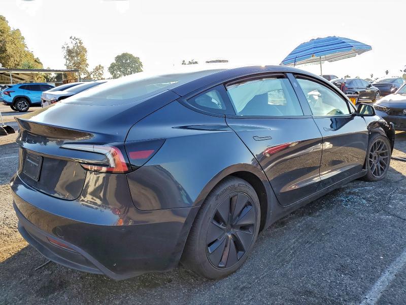 Photo 3 from auction – 2024 TESLA MODEL 3 with VIN 5YJ3E1EA9RF745656