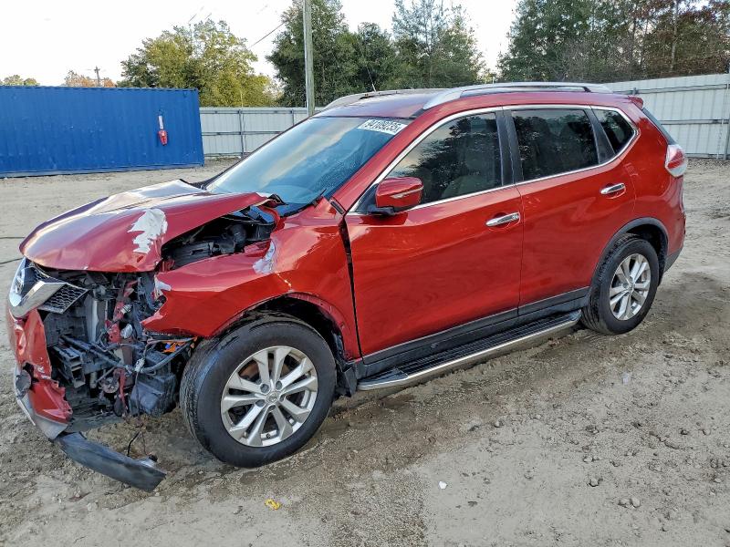 NISSAN ROGUE S 2015 with VIN KNMAT2MT8FP560795 - Photo from auction