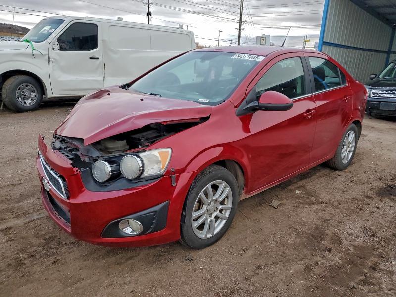 CHEVROLET SONIC LT 2013 with VIN 1G1JC5SH5D4173693 - Photo from auction