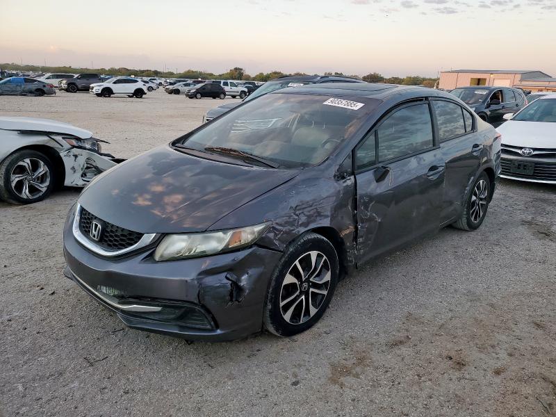 HONDA CIVIC EXL 2013 with VIN 2HGFB2F95DH535334 - Photo from auction
