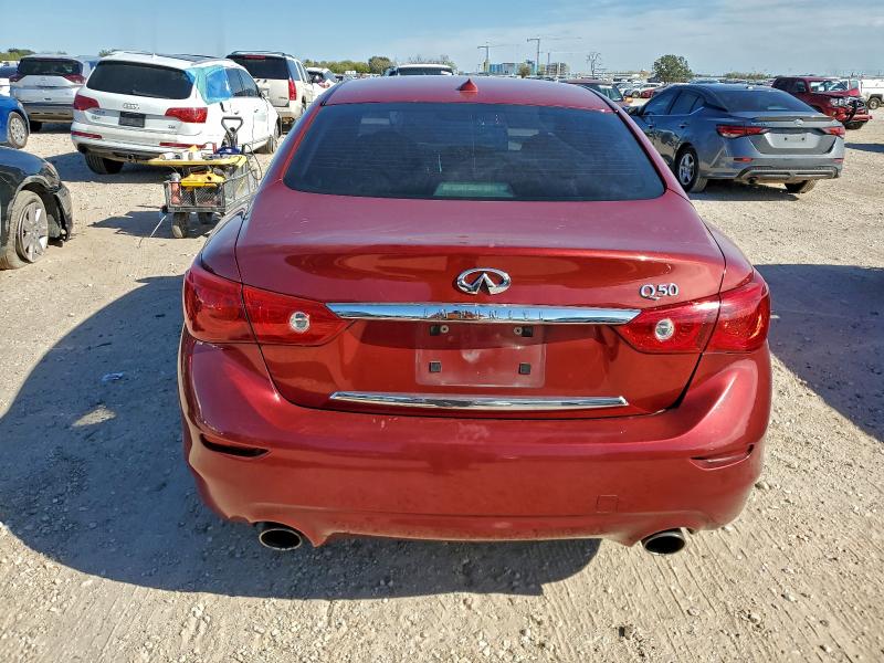 Photo 6 from auction – 2014 INFINITI Q50 BASE with VIN JN1BV7AP1EM683389