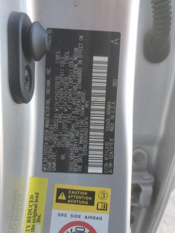 Photo 14 from auction – 2010 TOYOTA HIGHLANDER with VIN 5TDYK3EH2AS013814