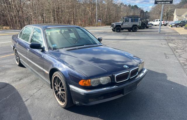 BMW 740 IL 2000 with VIN WBAGH8346YDP14396 - Photo from auction