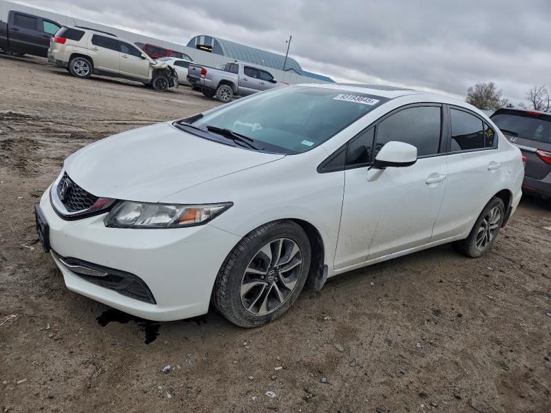 HONDA CIVIC EX 2013 with VIN 19XFB2F84DE036896 - Photo from auction