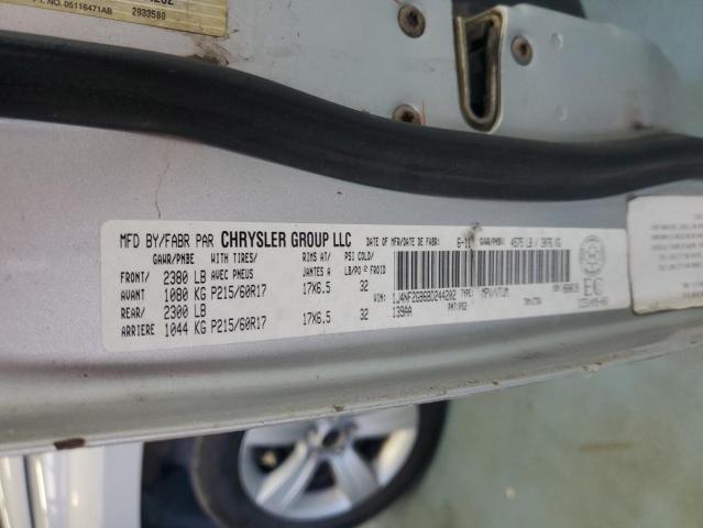 Photo 14 from auction – 2011 JEEP PATRIOT with VIN 1J4NF2GB6BD244202