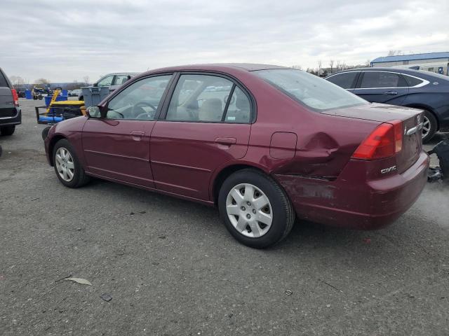 Photo 2 from auction – 2002 HONDA CIVIC EX with VIN 2HGES26862H517814