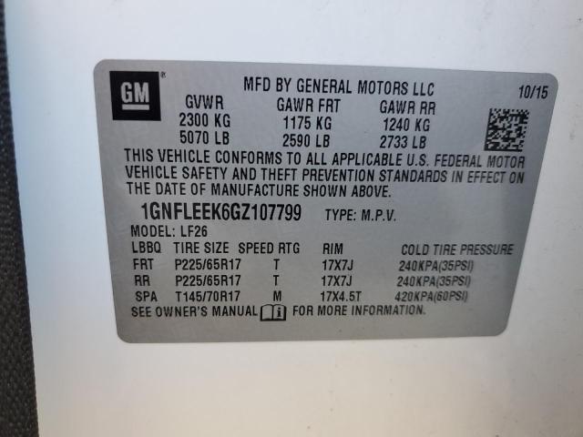 Photo 14 from auction – 2016 CHEVROLET EQUINOX LS with VIN 1GNFLEEK6GZ107799
