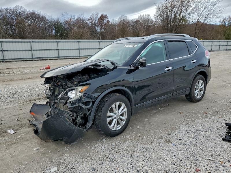 NISSAN ROGUE S 2015 with VIN 5N1AT2MV7FC837733 - Photo from auction