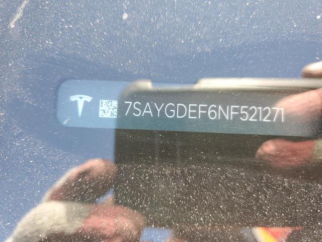 Photo 14 from auction – 2022 TESLA MODEL Y with VIN 7SAYGDEF6NF521271
