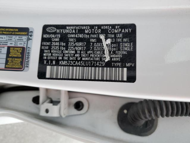 Photo 14 from auction – 2020 HYUNDAI TUCSON LIM with VIN KM8J3CA45LU171429