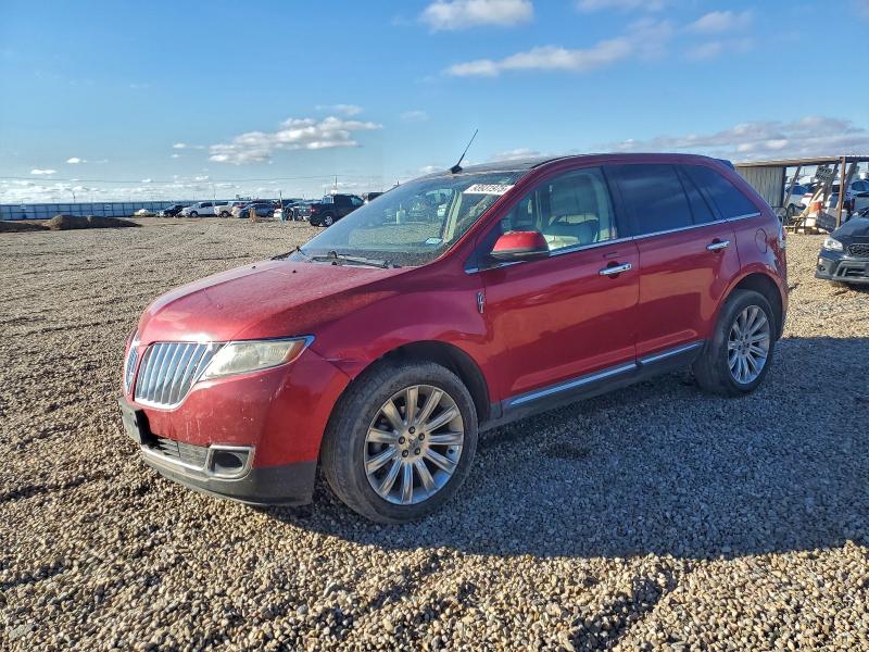 LINCOLN MKX FWD 2012 with VIN 2LMDJ6JK2CBL02555 - Photo from auction