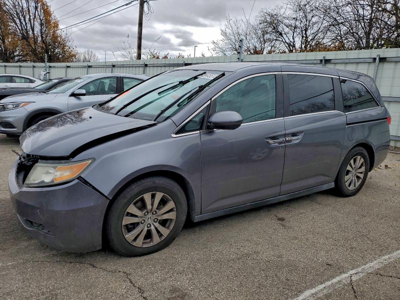 HONDA ODYSSEY 2016 with VIN 5FNRL5H30GB005866 - Photo from auction