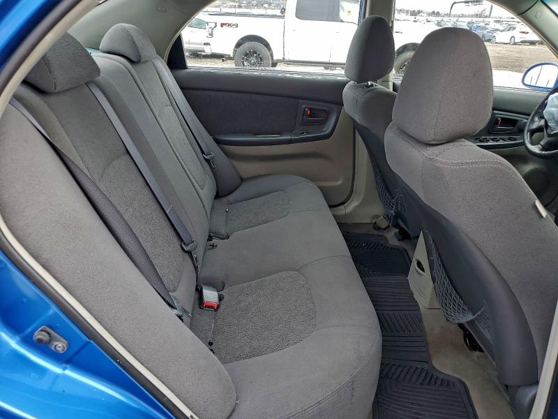 Photo 10 from auction – 2005 KIA SPECTRA LX with VIN KNAFE121X55192316