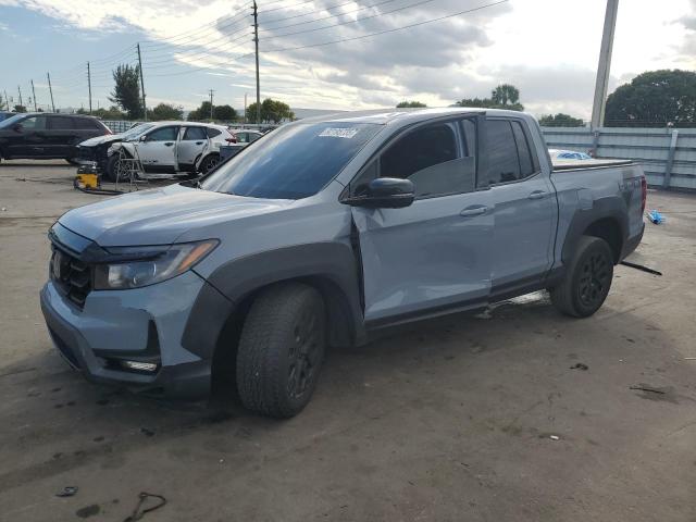 HONDA RIDGELINE 2022 with VIN 5FPYK3F80NB032023 - Photo from auction